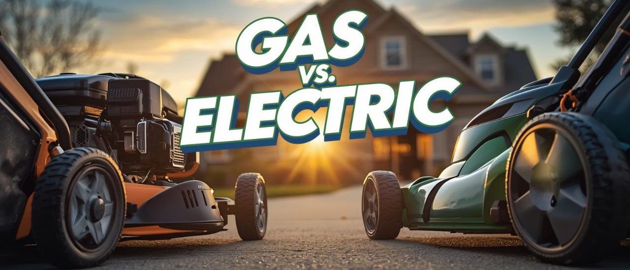 GAS vs. ELECTRIC lawn mower
