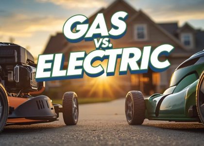 GAS vs. ELECTRIC lawn mower