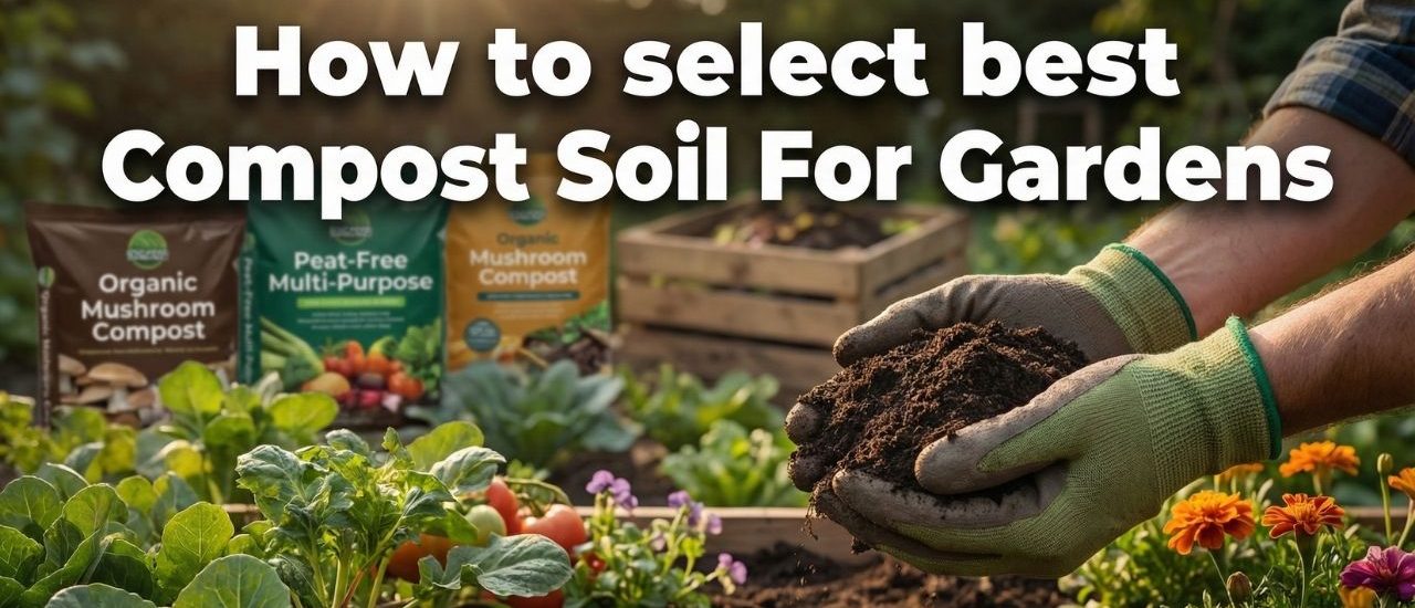 How to select best Compost Soil For Gardens 1