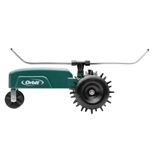 5. Strongway Wheeled Sprinkler — Best Heavy-Duty for Large Properties