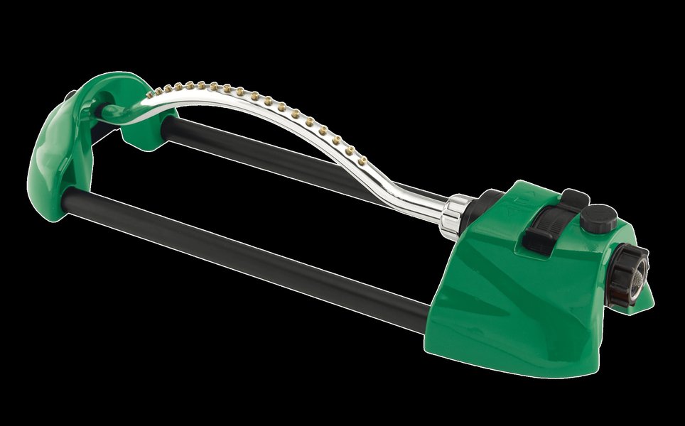 Dramm ColorStorm oscillating sprinkler - green color option