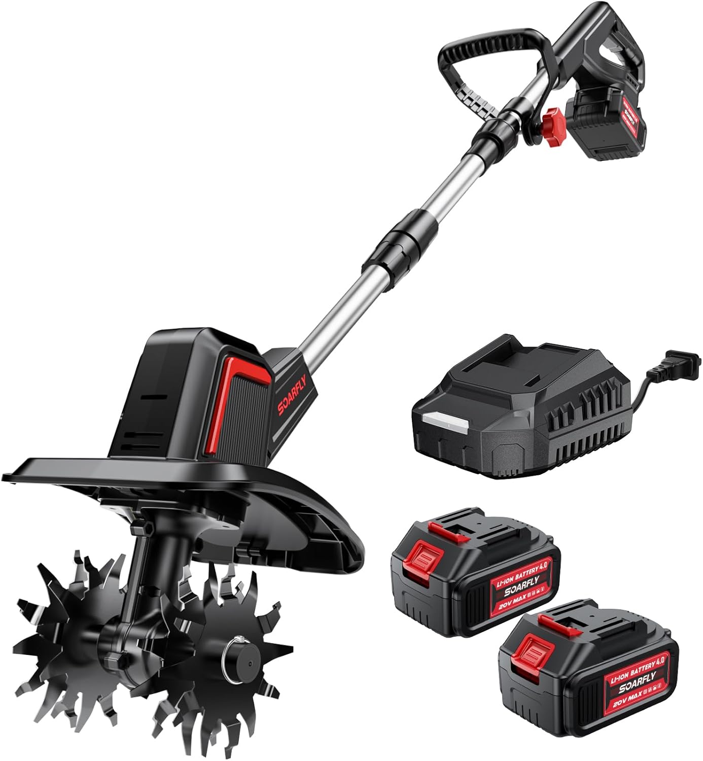 Sun Joe TJ604E Garden Tiller