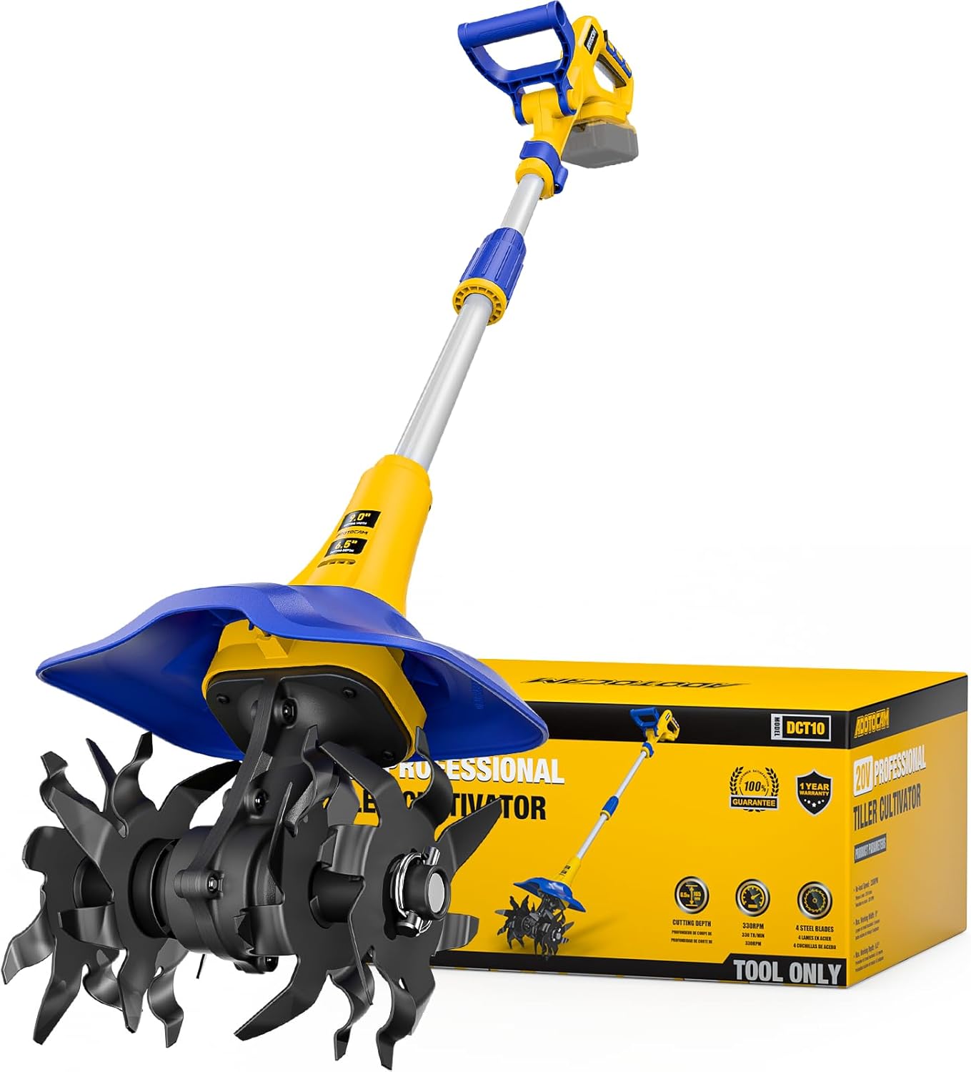 Greenworks 40V Cordless Cultivator