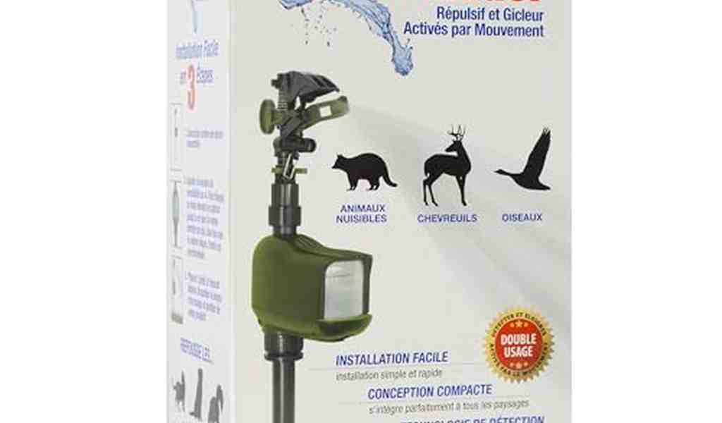 Havahart 5277 Spray Away motion-activated animal repellent for cats and small critters