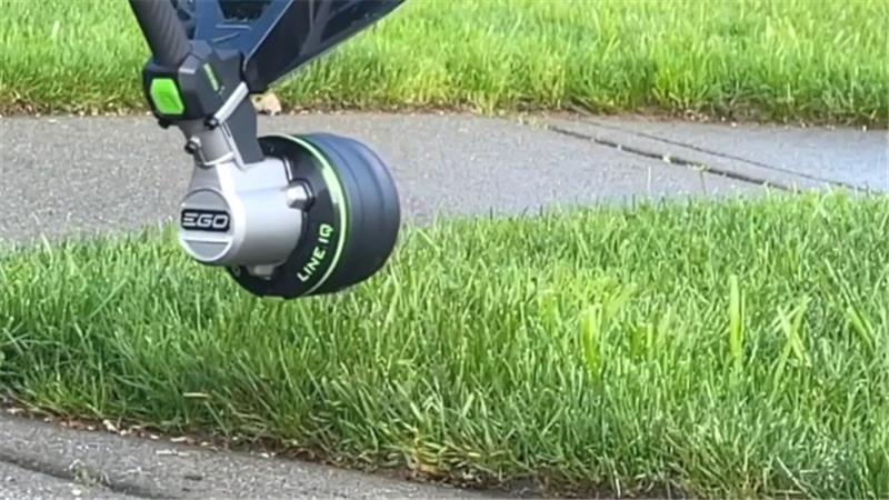 Clean lawn edges after trimming with EGO ST1510T