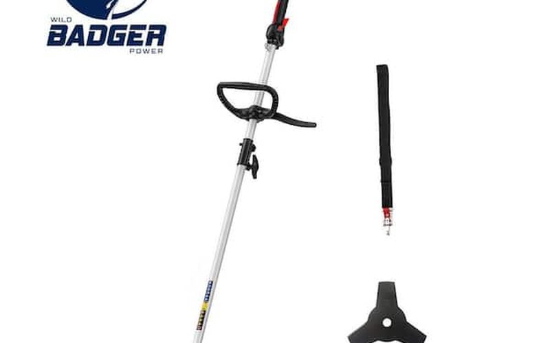 Wild Badger Power 26cc Gas String Trimmer with Brush Cutter