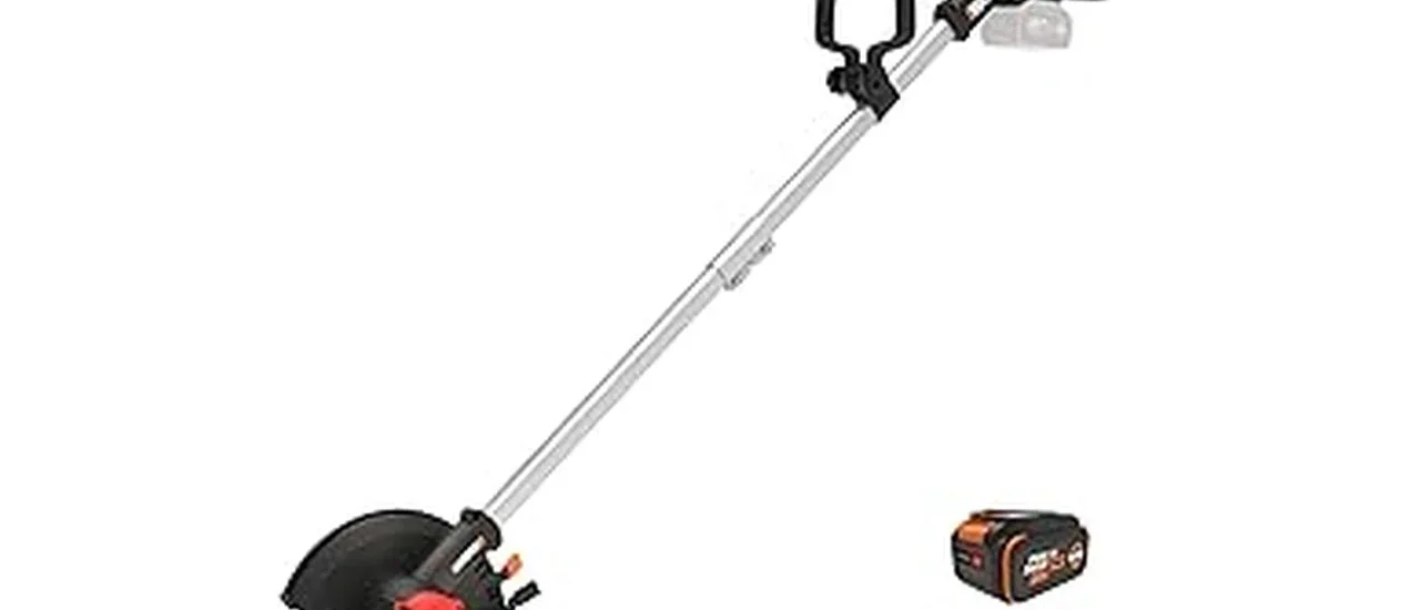 The image shows a curated selection of seven popular lawn edgers for creating clean sidewalk and driveway borders.