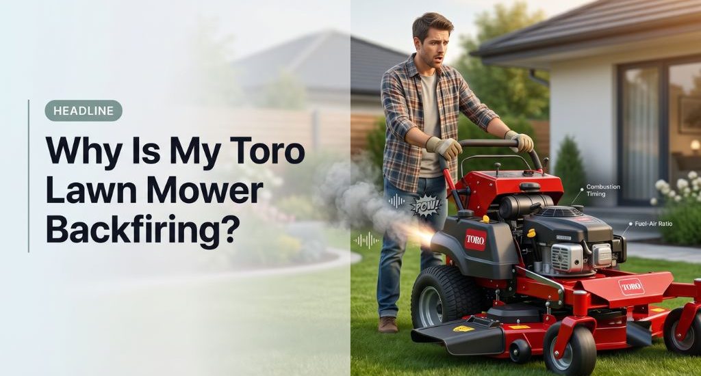 why is my toro lawn mower backfiring