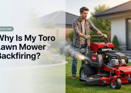 why is my toro lawn mower backfiring