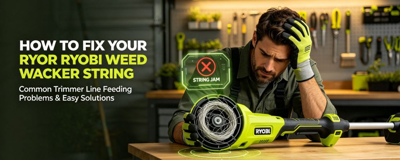 How to Fix Ryobi Weed Wacker String