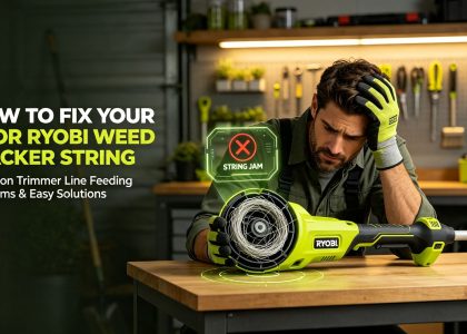 How to Fix Ryobi Weed Wacker String