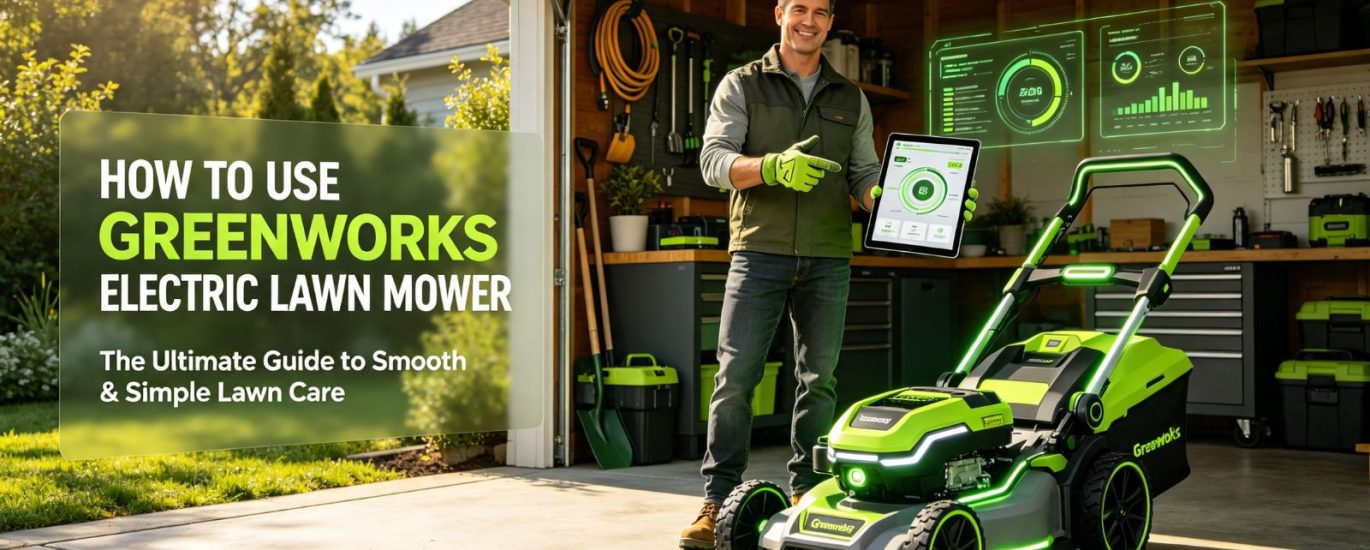 How to Use Greenworks Electric Lawn Mower