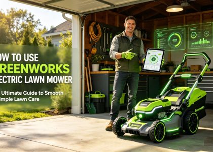 How to Use Greenworks Electric Lawn Mower