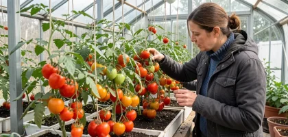 Can I Grow Tomatoes In Heated Greenhouse In Winter