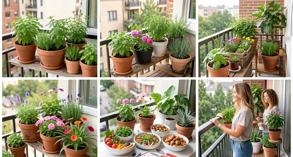 Easy Balcony Gardening Ideas for Small Spaces