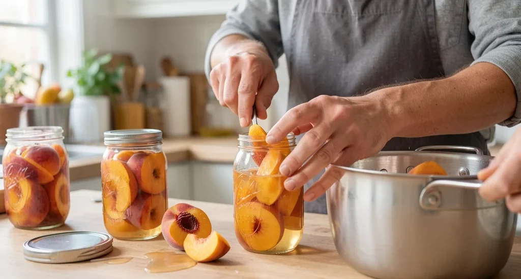 Easy Guide to Canning Peaches in Light Syrup