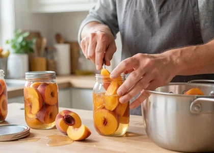 Easy Guide to Canning Peaches in Light Syrup