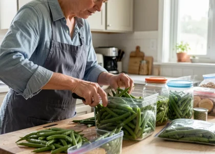 How to Freeze Green Beans Fresh for Long Term Storage