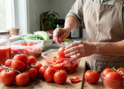 How to Freeze Tomatoes for Long Term Storage Easily