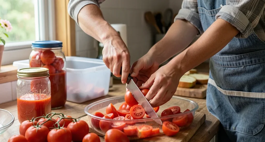 How to Freeze Tomatoes From Garden the Right Way