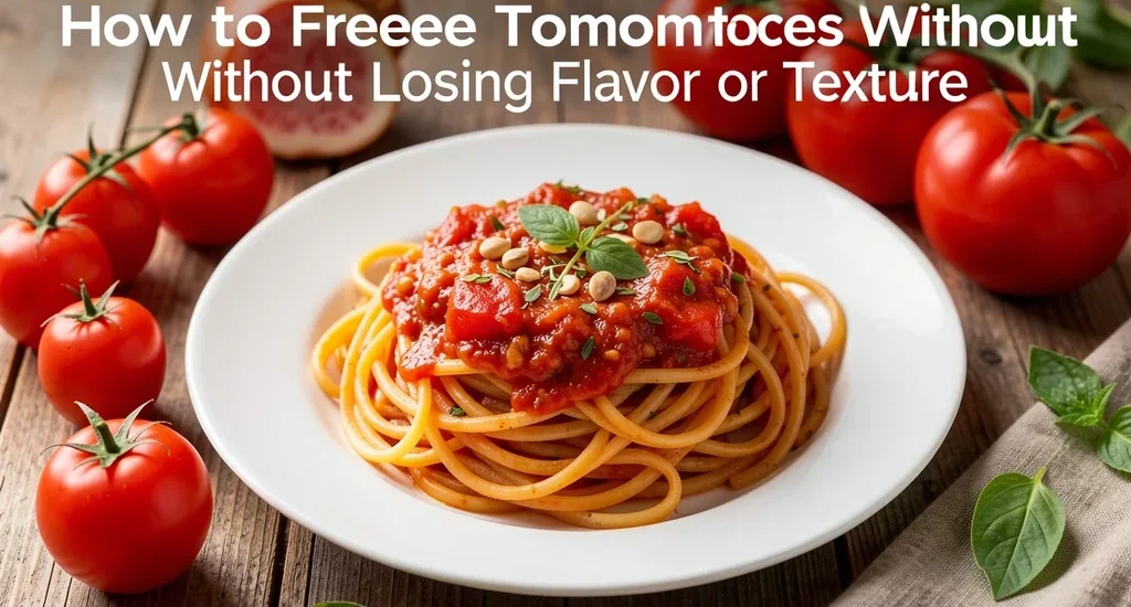 How to Freeze Tomatoes Without Losing Flavor or Texture