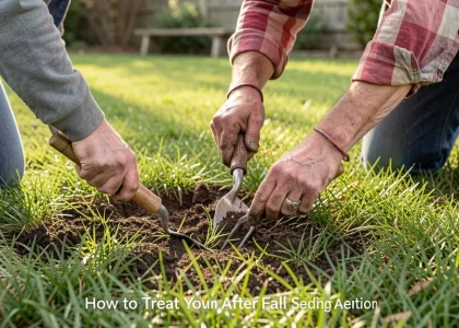 How to Treat Your Lawn After Fall Seeding and Aeration