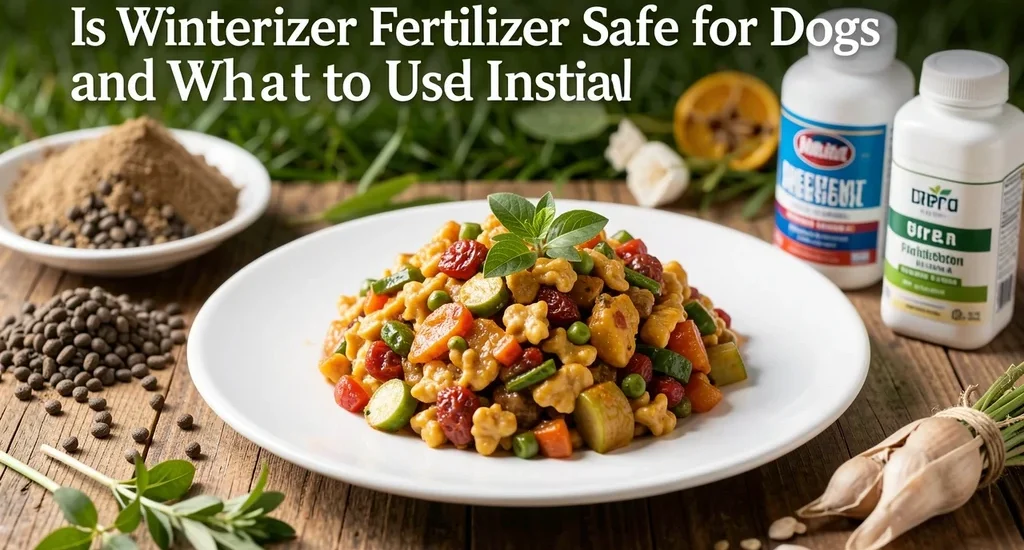 Is Winterizer Fertilizer Safe for Dogs and What to Use Instead