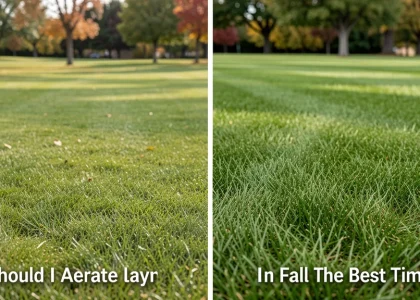 Should I Aerate My Lawn In The Fall In Illinois The Best Time