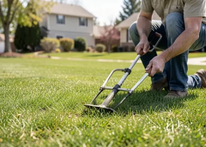 When to Aerate Lawn Spring or Fall Cool Season Grass