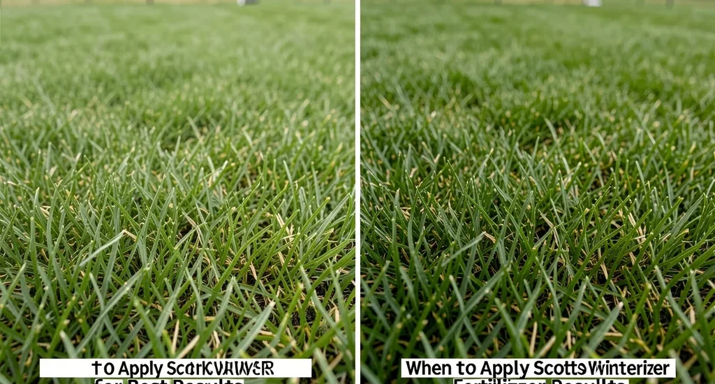 When to Apply Scotts Winterizer Fertilizer for Best Results