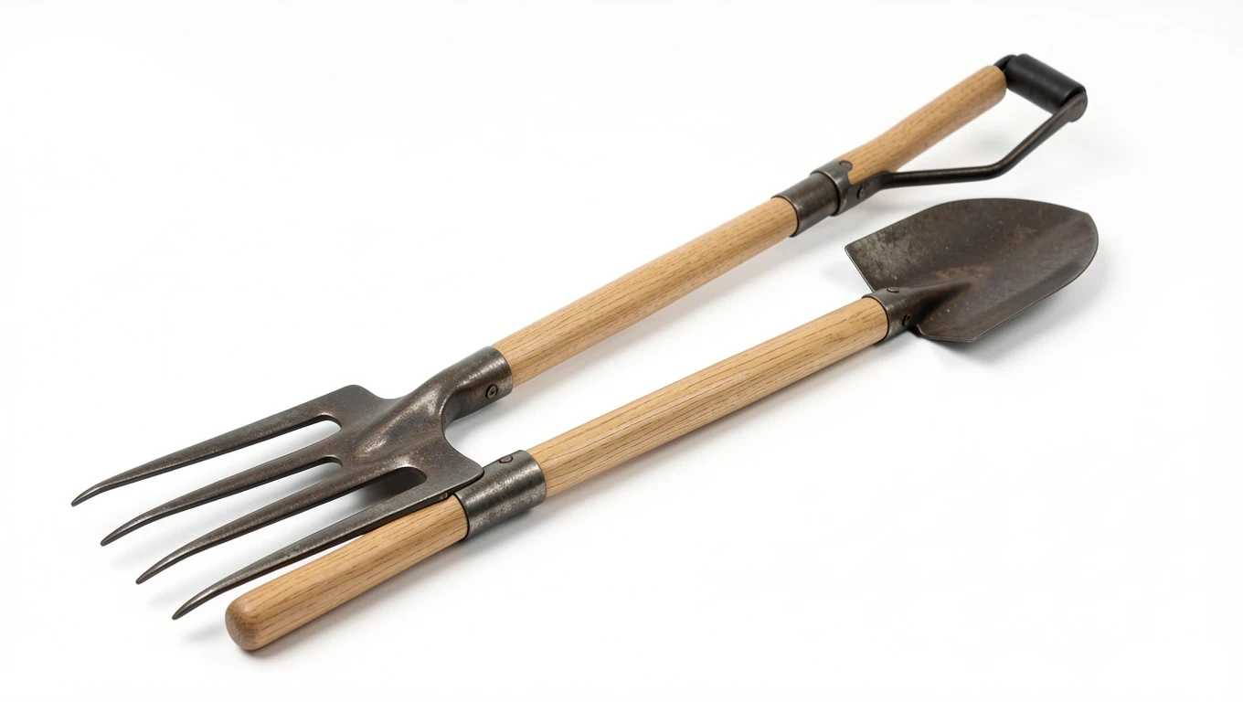 Garden Fork and Spade